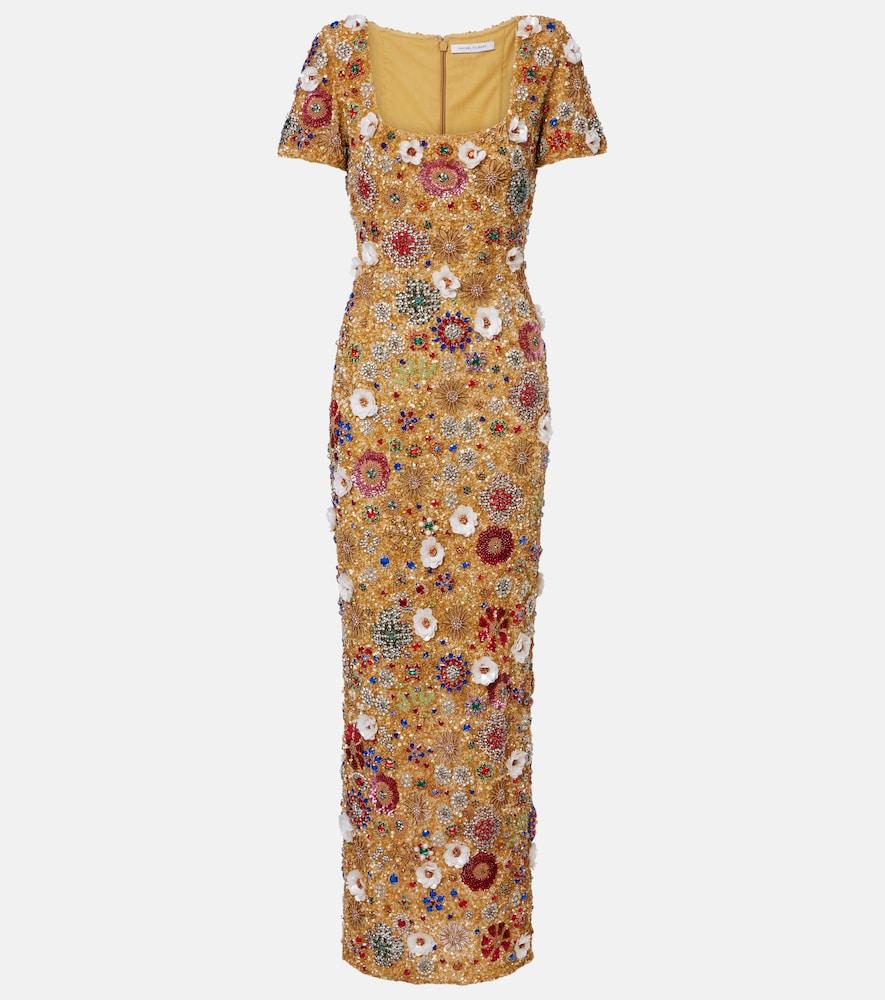rachel gilbert francesca embellished gown