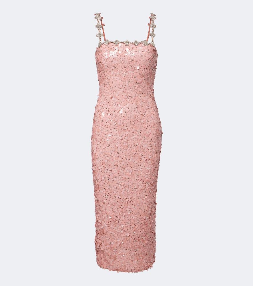 rachel gilbert karter embellished bustier dress