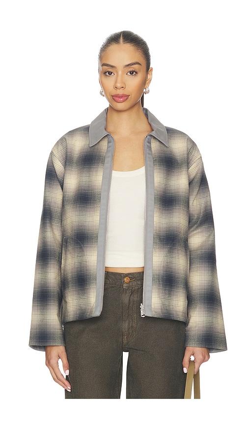 rag & bone carrie reversible jacket in grey. - size l (also in s)