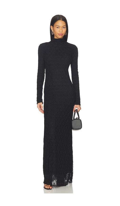 rag & bone ellie lace maxi dress in black. - size s (also in xs)