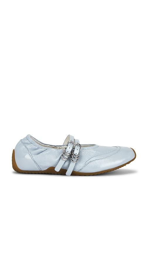 rag & bone emilee mary jane runner in baby blue. - size 36.5 (also in 38.5, 39)