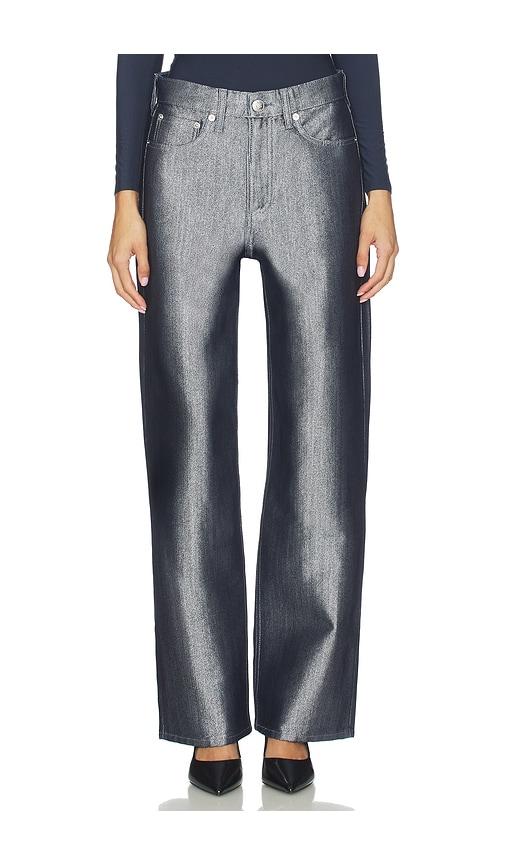 rag & bone logan wide jeans in grey. - size 28 (also in 30, 32, 34)