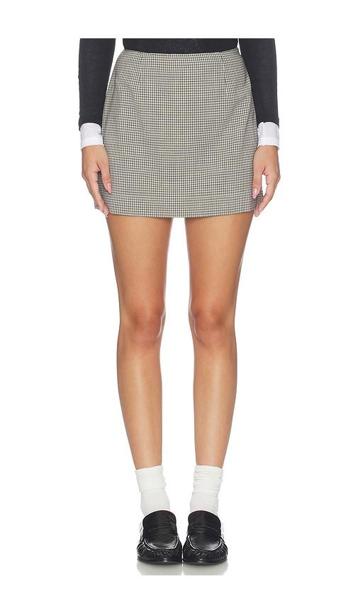 rag & bone piper wool skirt in black & white. - size 2 (also in 4, 6, 8)
