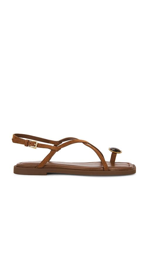 rag & bone remi flat sandal in brown. - size 36 (also in 37, 38, 39, 40, 41)