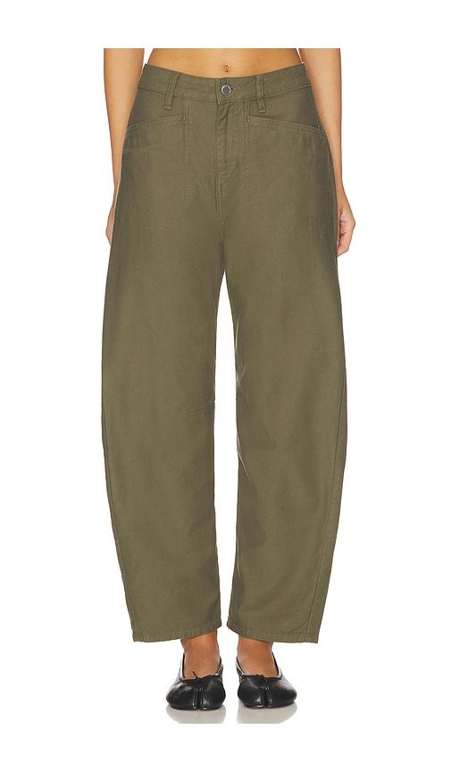 rag & bone stevie utility tapered pant in olive. - size 25 (also in 26, 27, 28, 30)