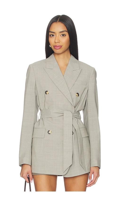 rag & bone virginia blazer in taupe. - size 0 (also in 6, 10)