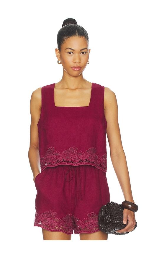 rails alira top in burgundy. - size m (also in xs, xl)