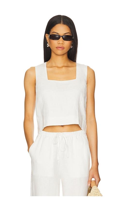 rails alira top in white. - size l (also in xl)