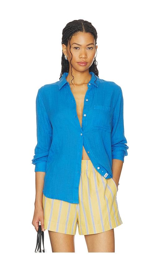 rails ellis top in blue. - size m (also in s, xs)