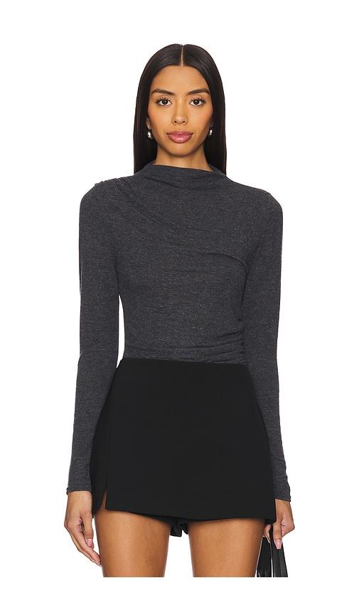 rails joelle top in charcoal. - size l (also in xs, s, m, xl)
