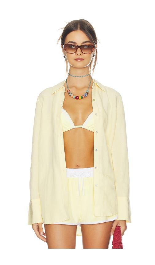 rails knox top in lemon. - size l (also in m, s, xl, xs)