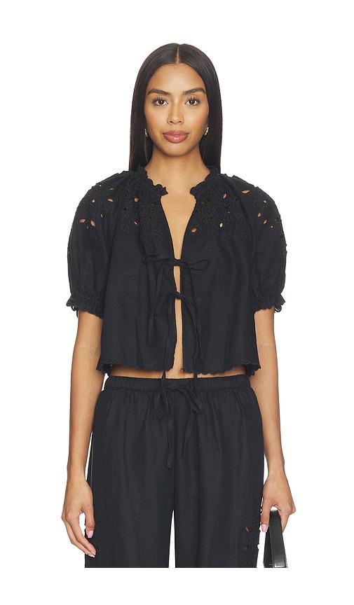 rails lizbeth top in black. - size l (also in s)