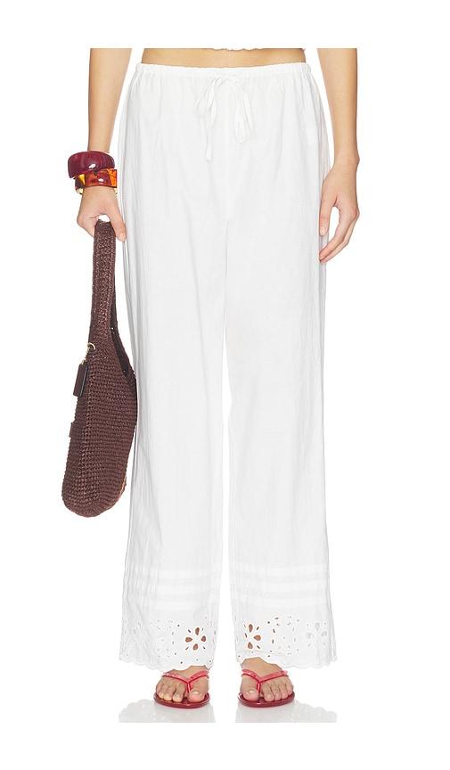 rails lydia pant in white. - size l (also in xs, s, m, xl)