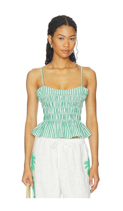 rails makenna top in green. - size l (also in xs, s, m, xl)