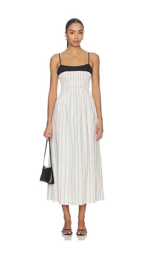 rails primrose dress in cream,black. - size l (also in xl)
