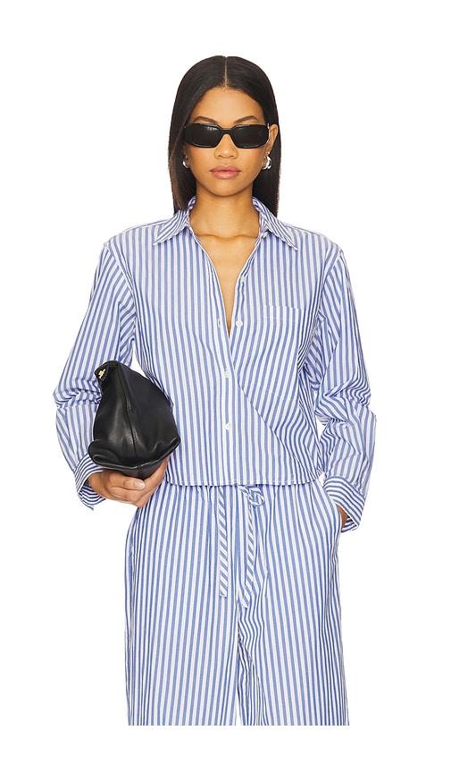 rails ramy shirt in blue. - size l (also in s, m, xl)