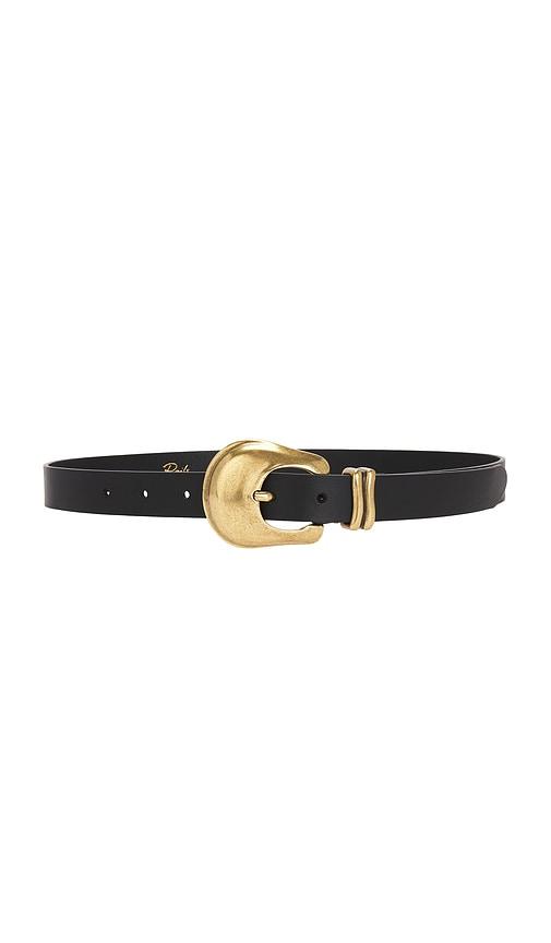 rails rodeo belt in black. - size m/l (also in xs/s)