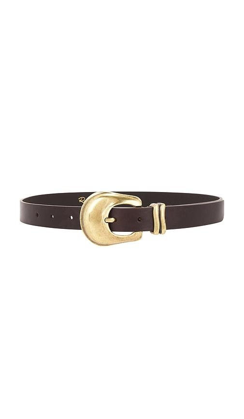 rails rodeo belt in brown. - size m/l (also in xs/s)