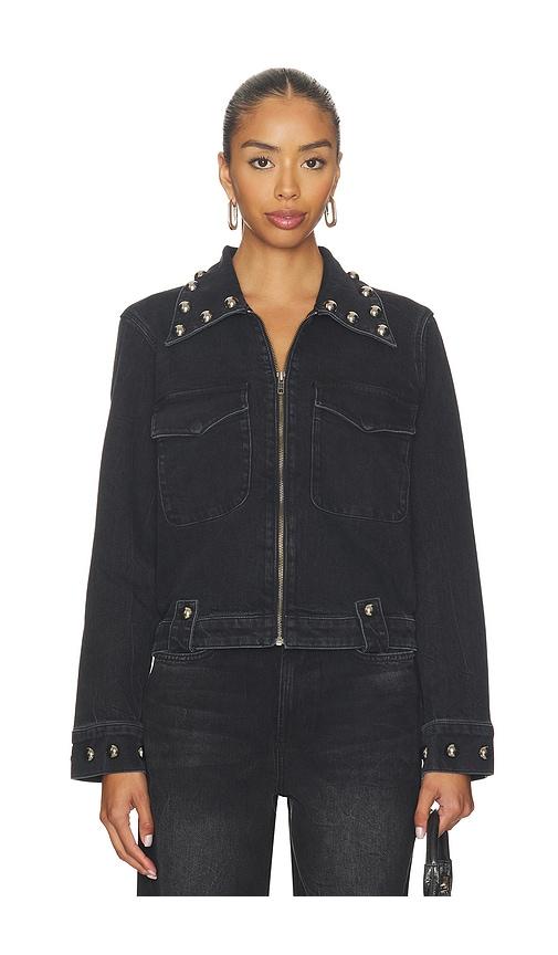 rails roxbury jacket in black. - size s (also in xl)