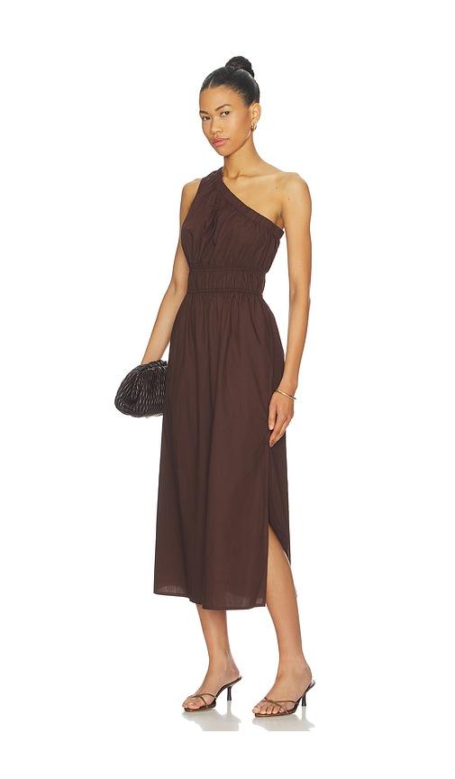 rails selani dress in brown. - size l (also in m)