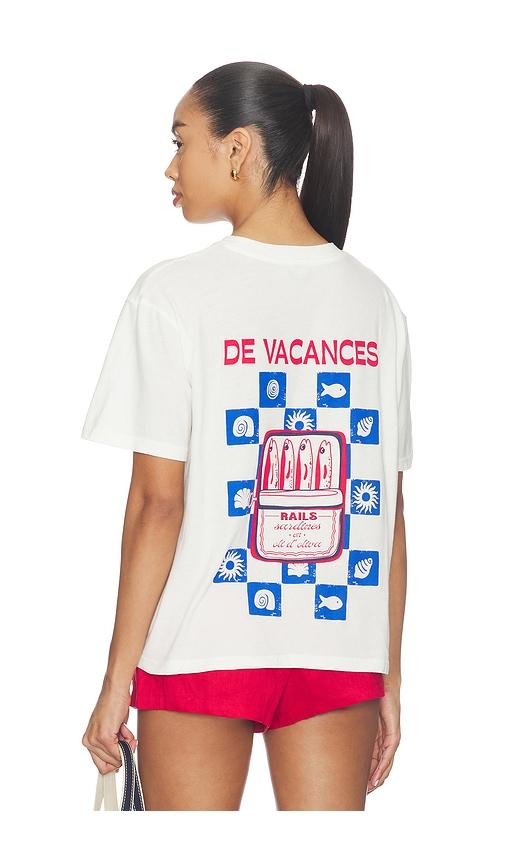 rails souvenir tee in white. - size m (also in s, xs)