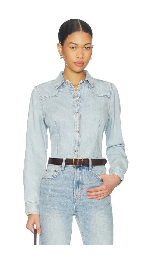 rails taiana top in blue. - size m (also in xs, s)