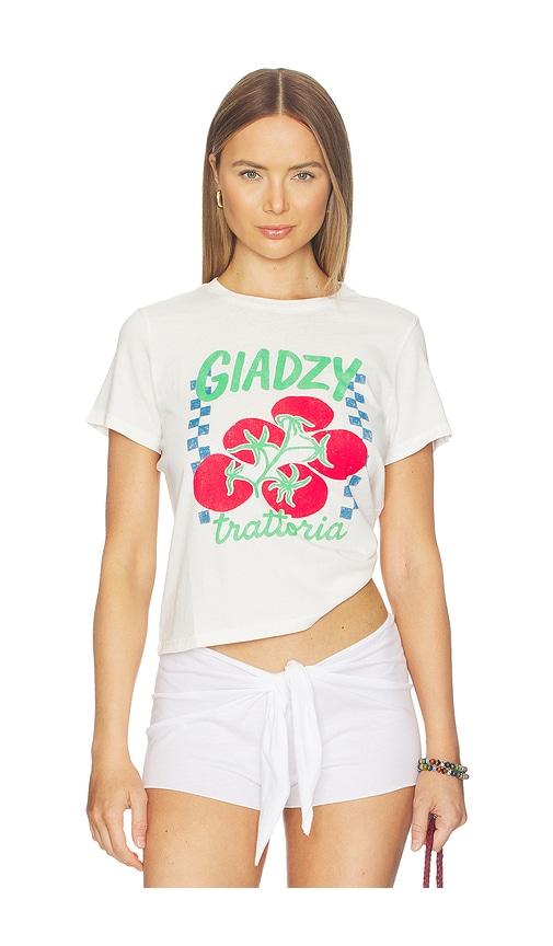 rails x giadzy classic crew in white. - size l (also in xs, s, m, xl)