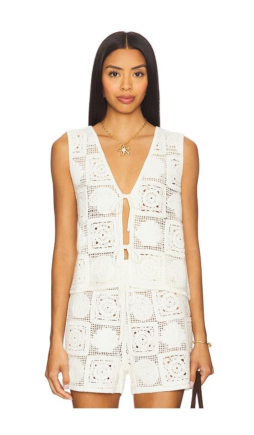 rails x lspace paz top in white. - size l (also in xl)