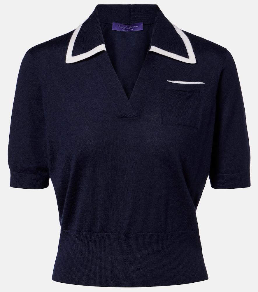 ralph lauren collection cashmere polo sweater