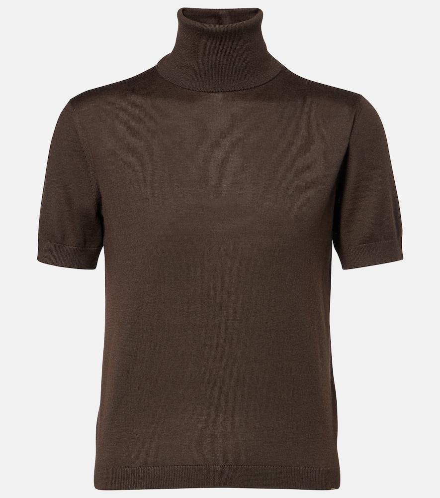 ralph lauren collection cashmere turtleneck top