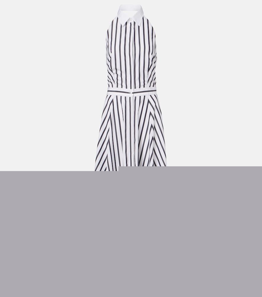 ralph lauren collection eldred striped cotton shirt dress