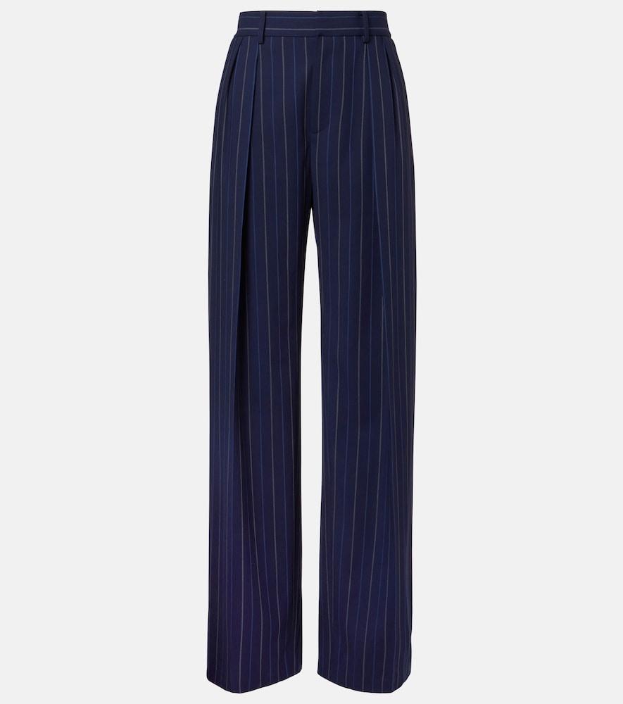 ralph lauren collection jody wool wide-leg pants