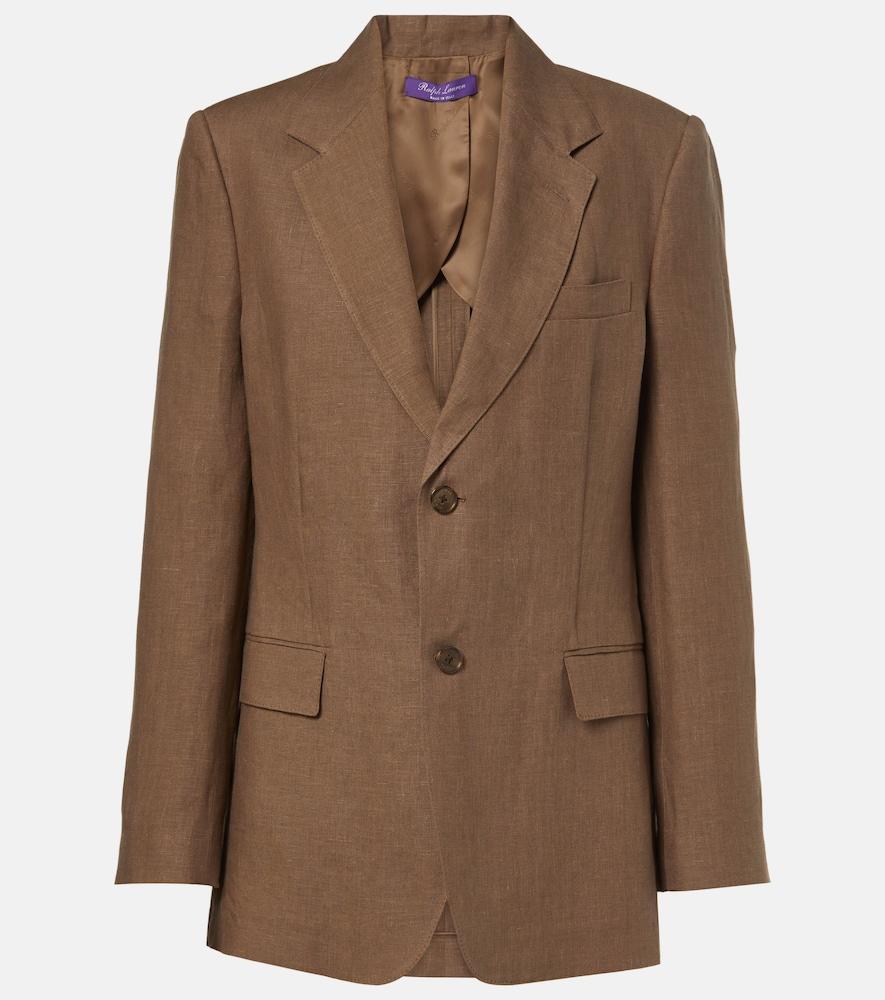 ralph lauren collection marcy linen blazer