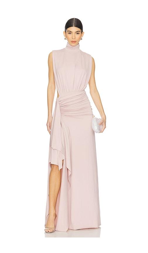 rangel hailey dress in blush. - size m (also in s)