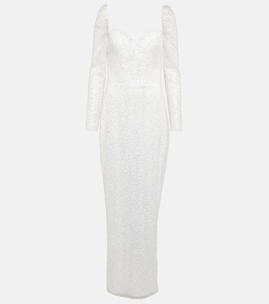 rasario bridal rossalind sequined gown