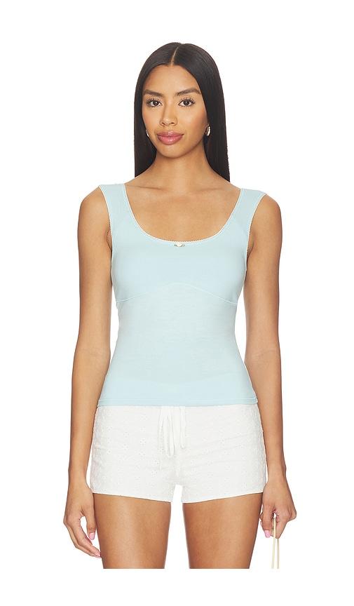 rat boi romantic top in baby blue. - size xl (also in xs)