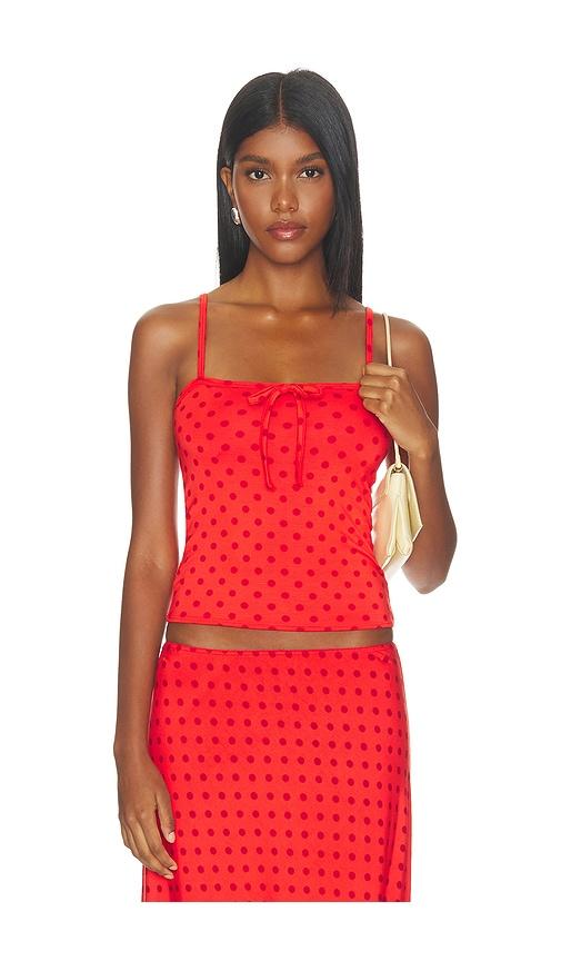 rat boi tie cami in red. - size s (also in xl)