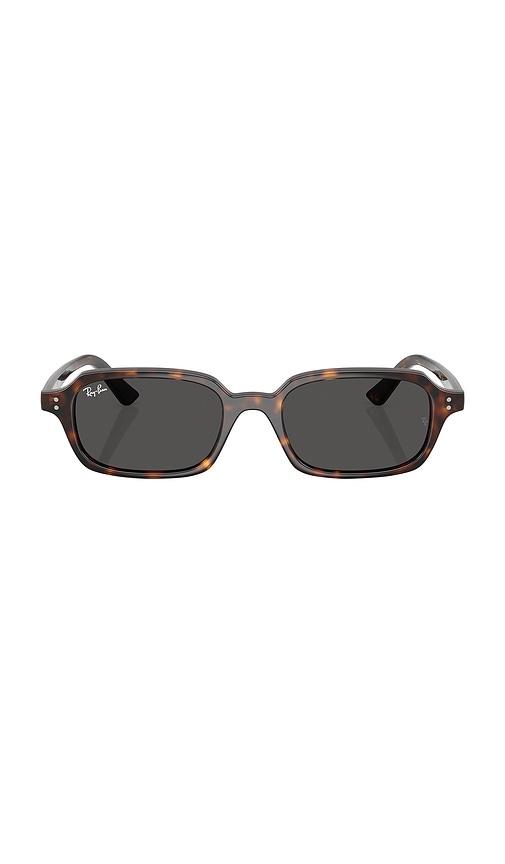 ray-ban zuri sunglasses in brown.