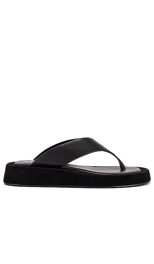 raye chris sandal in black. - size 6 (also in 5, 7, 8, 9)