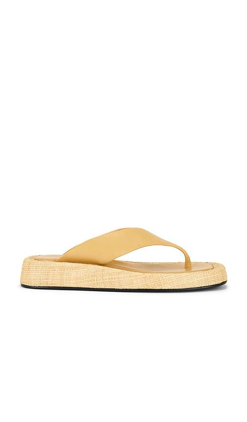 raye chris sandal in tan. - size 5 (also in 8)