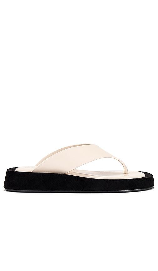 raye chris sandal in white. - size 6 (also in 5, 7, 8, 9)