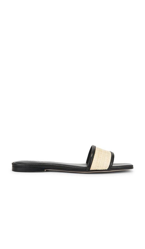 raye hillie sandal in black. - size 5.5 (also in 6, 7, 7.5, 8, 9)