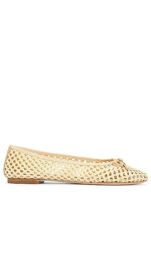 raye natasha flat in beige. - size 6 (also in 7.5)