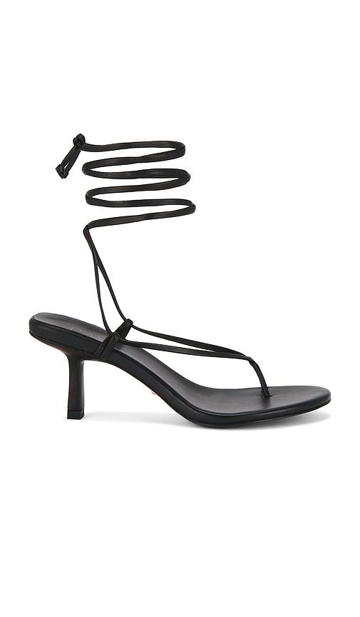 raye paola sandal in black. - size 10 (also in 5.5, 6, 6.5, 7)