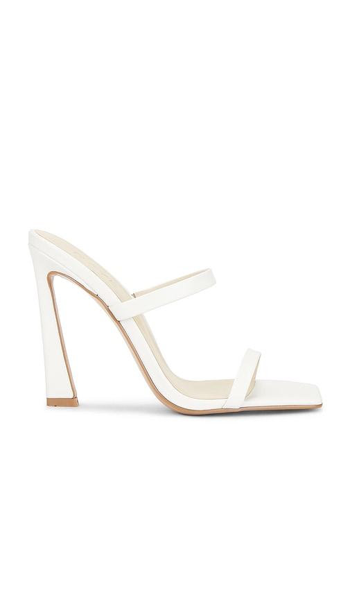 raye pauline heel in white. - size 10 (also in 5.5, 6, 7, 7.5, 8, 8.5, 9, 9.5)