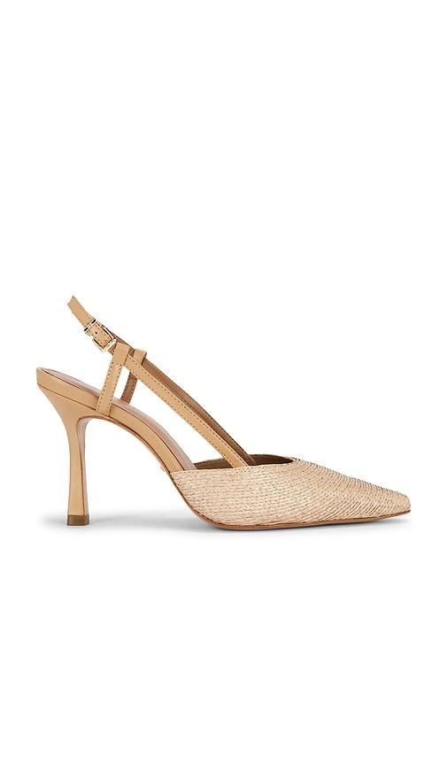 raye selva slingback pump in neutral. - size 10 (also in 6, 8, 9)