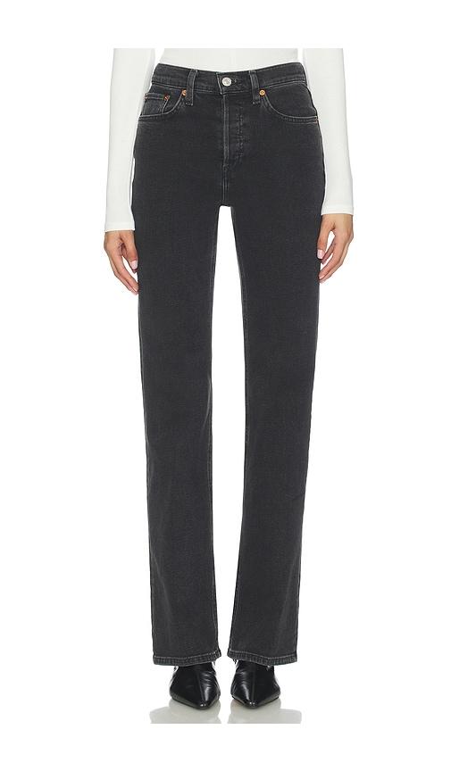 re/done 70's bootcut jeans in black. - size 25 (also in 27, 29, 30, 31, 32)