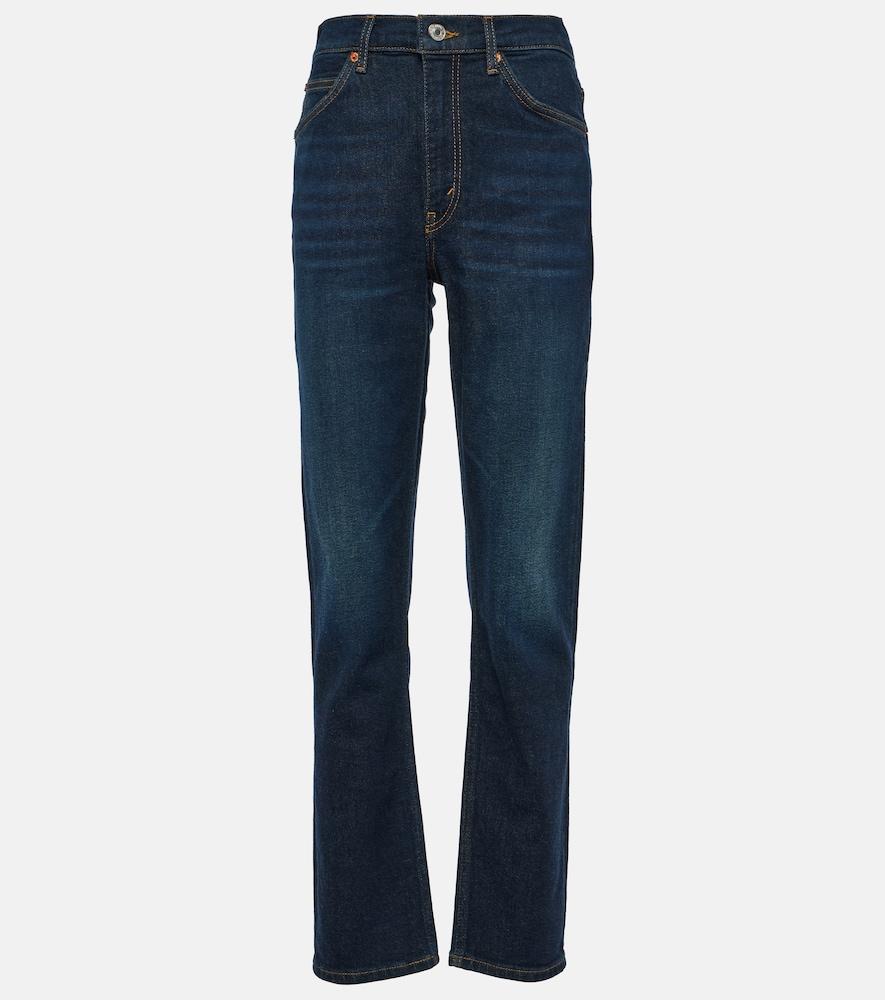 re/done 70s high-rise straight jeans