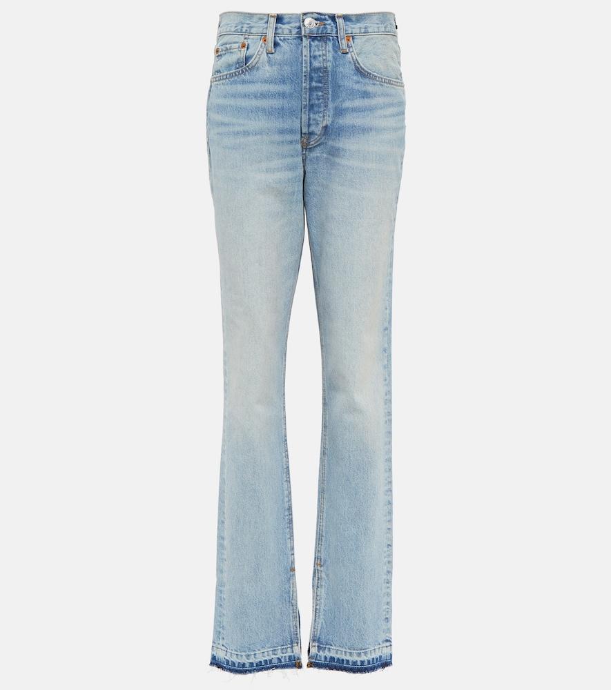 re/done high-rise bootcut jeans