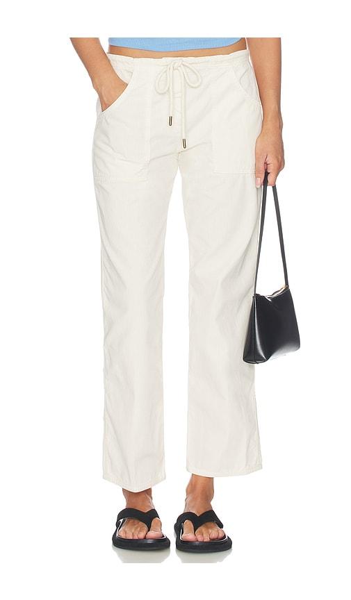 re/done laguna pants in cream. - size 24 (also in 26, 27, 28, 29, 30)